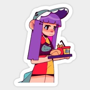 Dino burgers Sticker